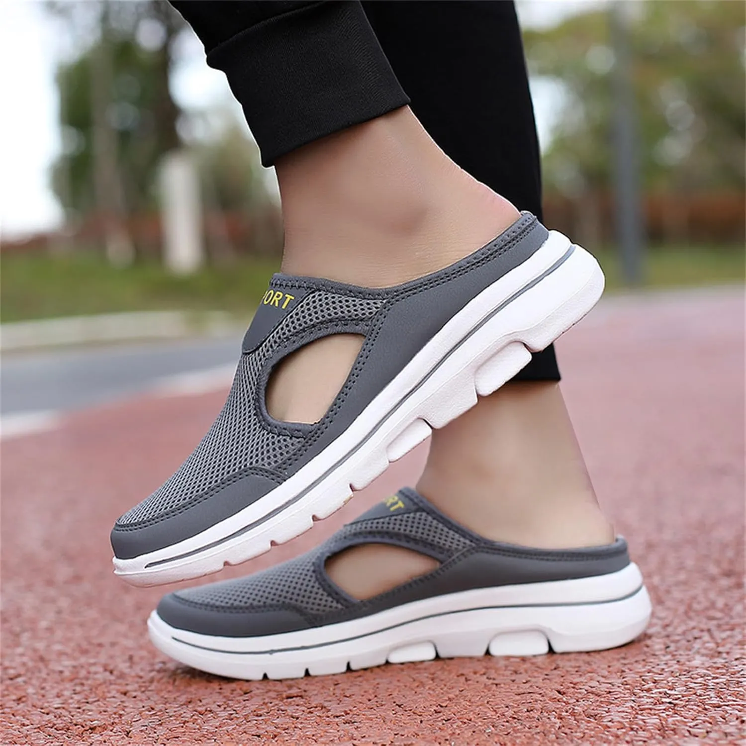 Orthopedic Sandals for Women Comfort Breathable Mesh Slippers Closed Toe Slides Sandal Lightweight Sport Shoes