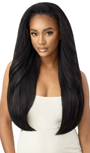 Outre New Half Wig Cap Lays Flat Quick Weave NEESHA H303 (DRGIBRN)
