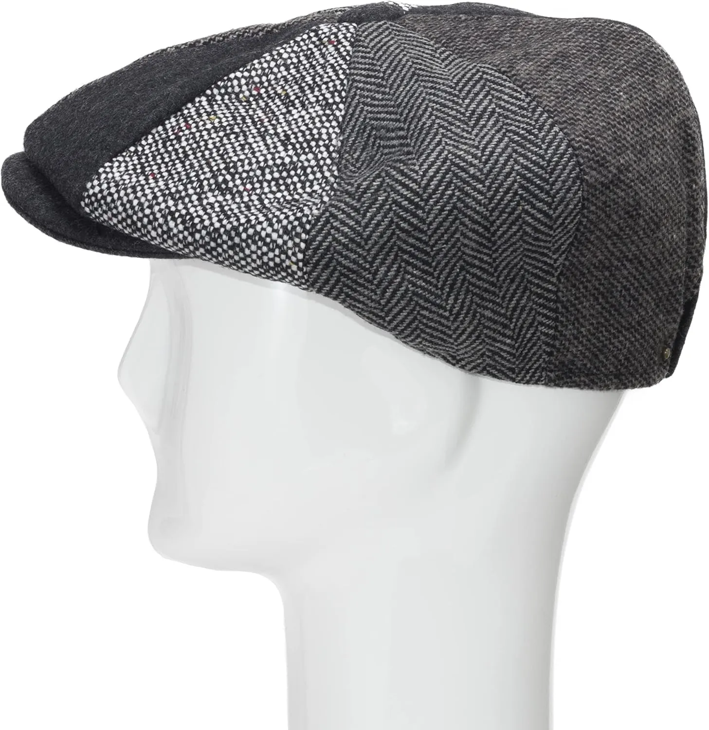 Overton Wool Polyester Flat Ivy Newsie Newsboy Cap