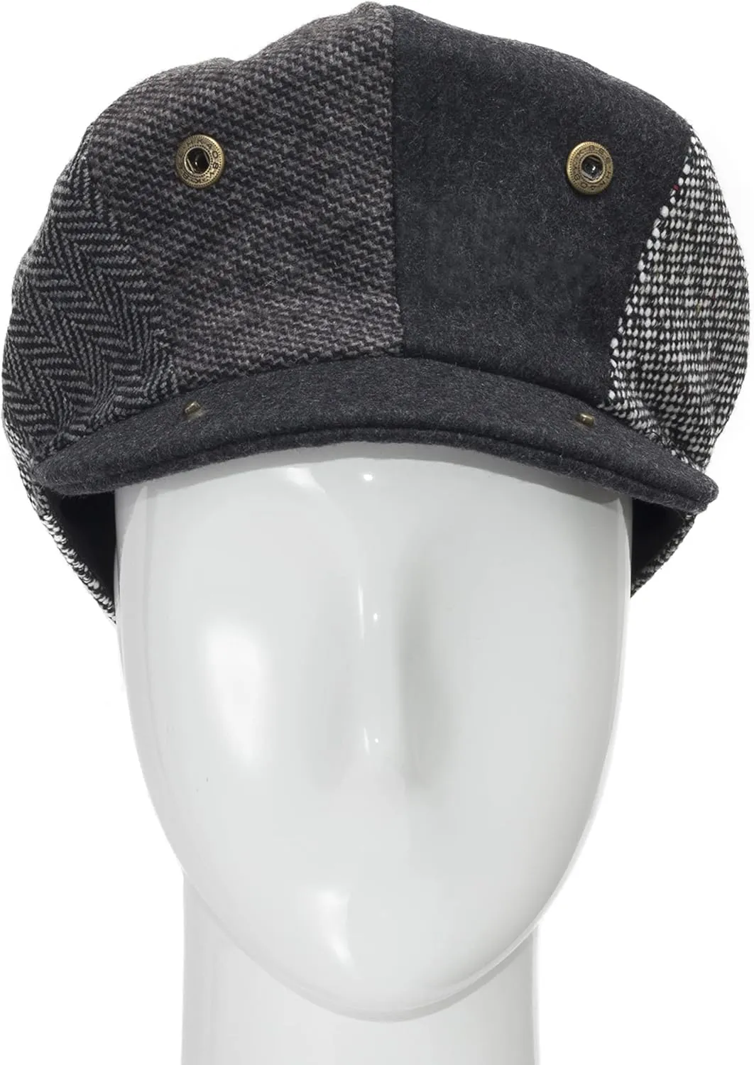 Overton Wool Polyester Flat Ivy Newsie Newsboy Cap