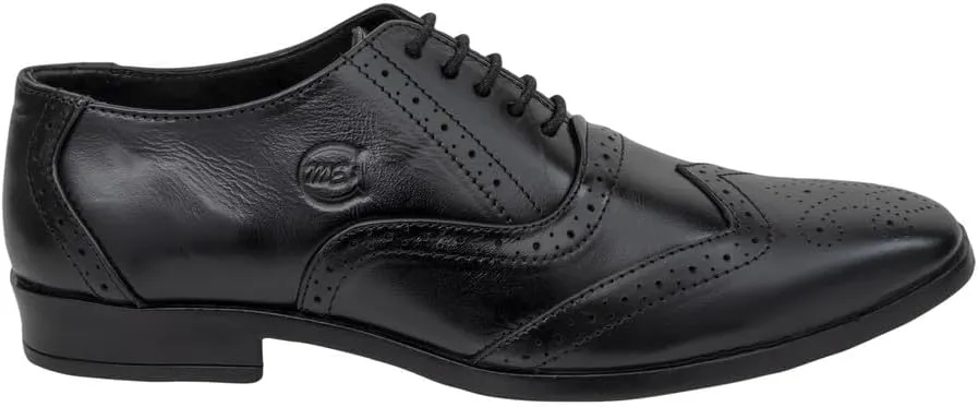 Oxford Shoes for Men Brogue Office Formal Shoes with Lace Handcrafted Luxurious & Comfortable Men's Oxfords