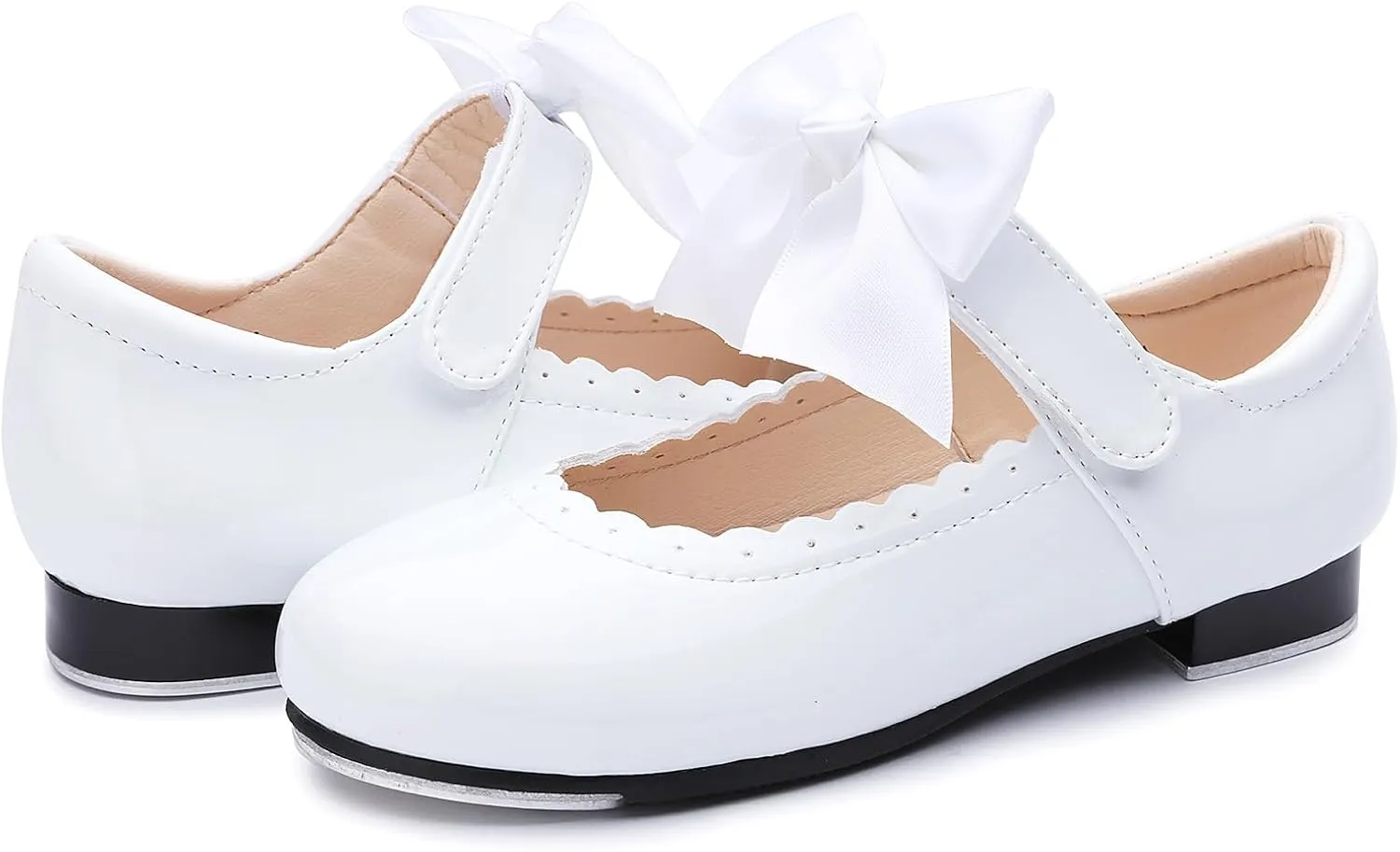 Patent Leather Tap Shoes Dance for Girls