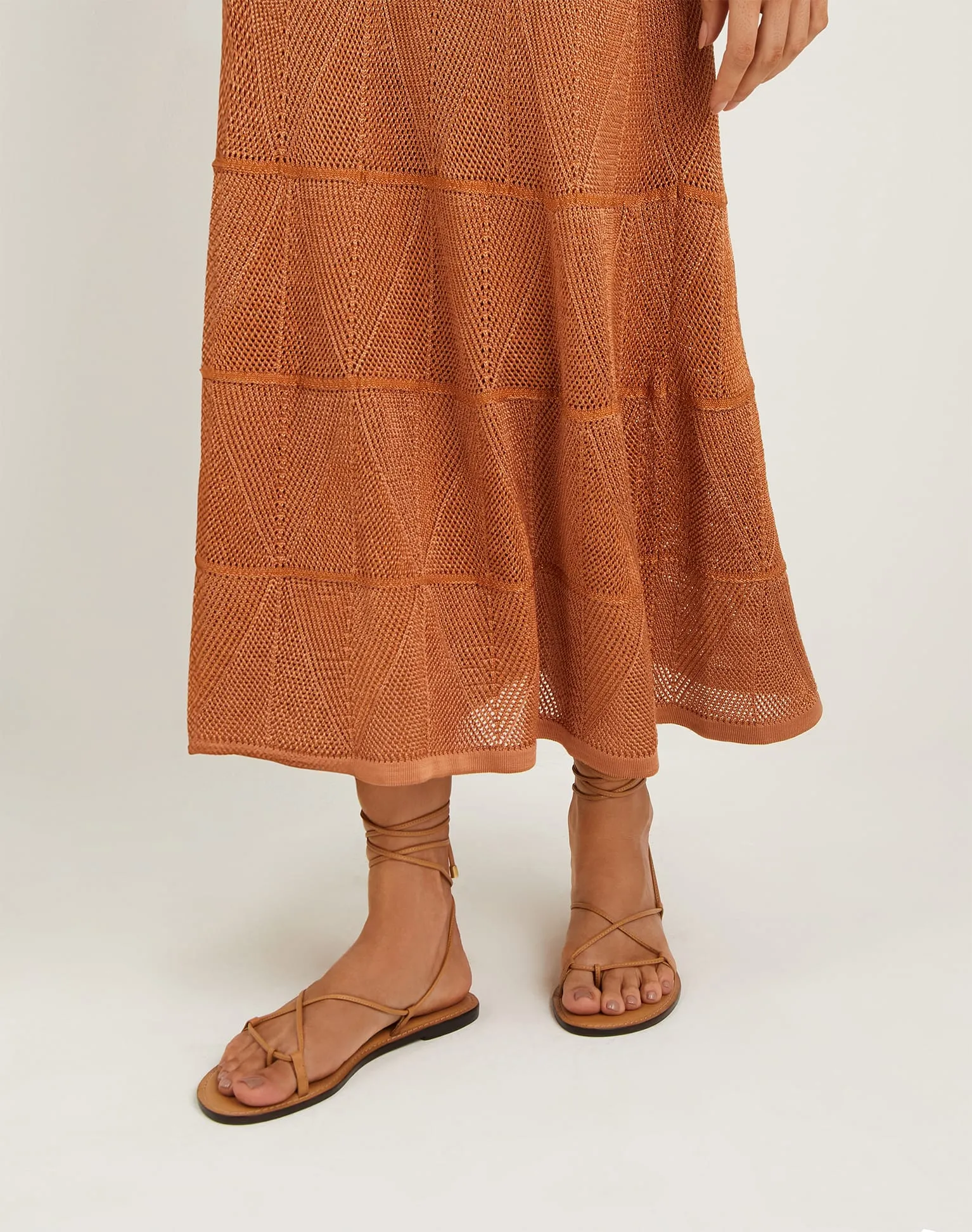 Perla Sandals - Caramel
