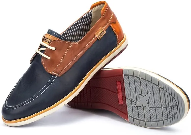 PIKOLINOS Boat Shoes Leather Jucar for Man