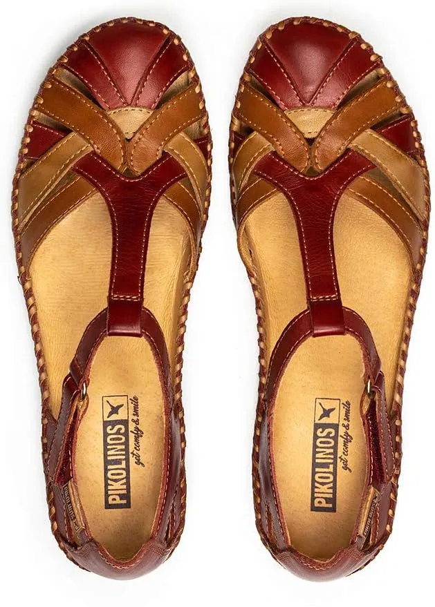 PIKOLINOS Semi-Closed Shoes Leather P. Vallarta for Woman