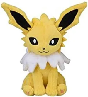 Pokemon Center: Sitting Cuties: Jolteon Plush # 135 - Generation 1-6 in