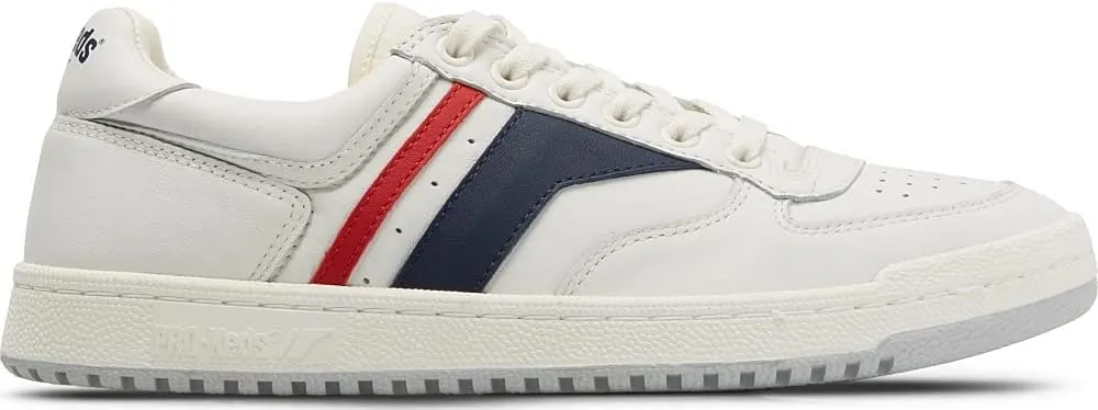 PRO-Keds Men's Skyhawk Lo Lace Up Fashion Sneaker, White/Blue/Red Leather, 7