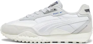 PUMA Mens Blktop Rider Neo Vintage White Lifestyle Sneakers Shoes 10.5
