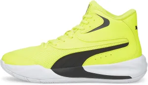 Puma Men's Triple Mid, Yellow Alert Black, 8.5