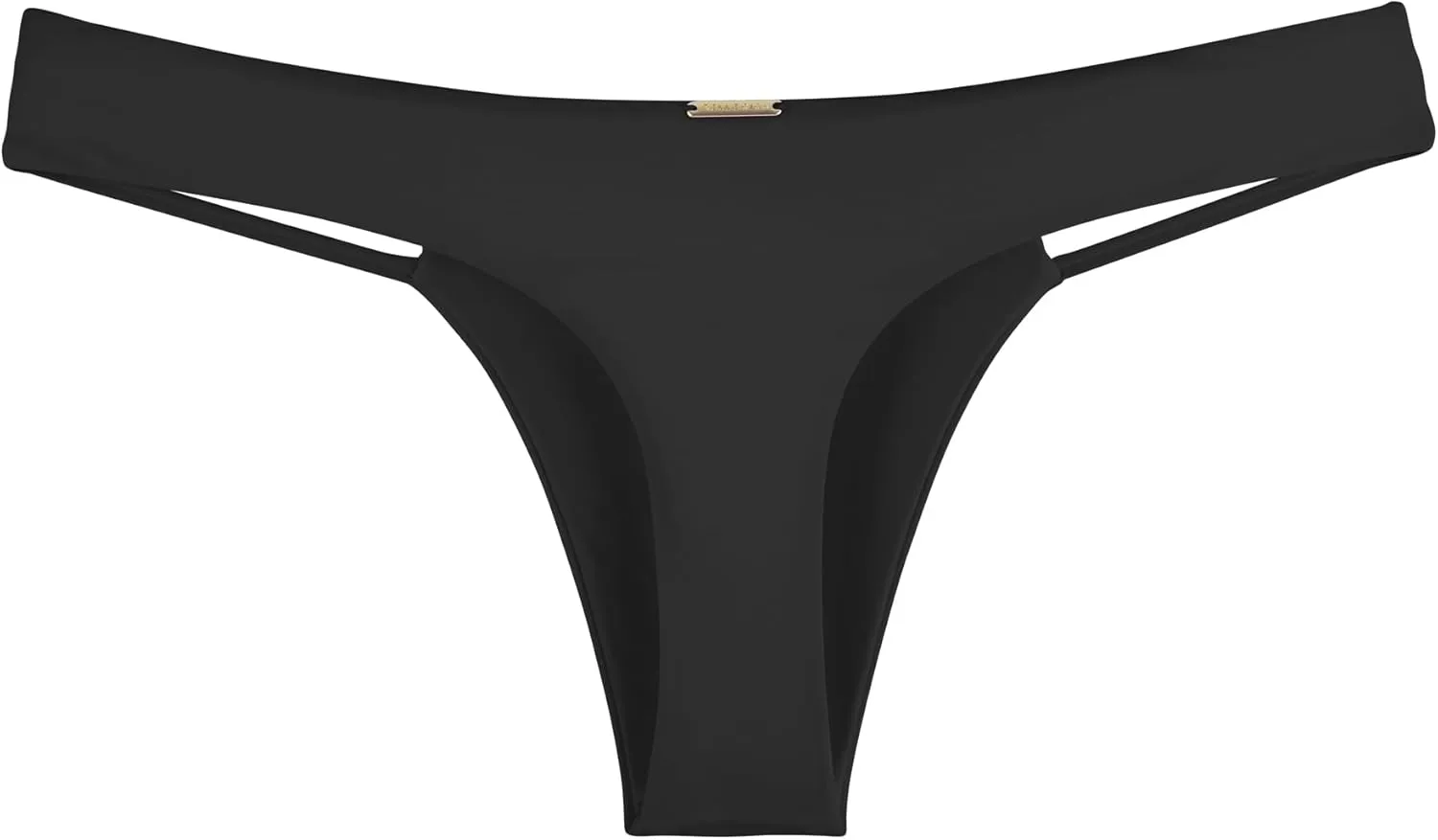 RELLECIGA Women's Triple Strappy Thong Bikini Bottoms
