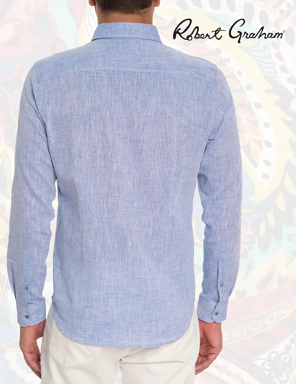 Robert Graham Men's Bennett Long-Sleeve Woven Shirt