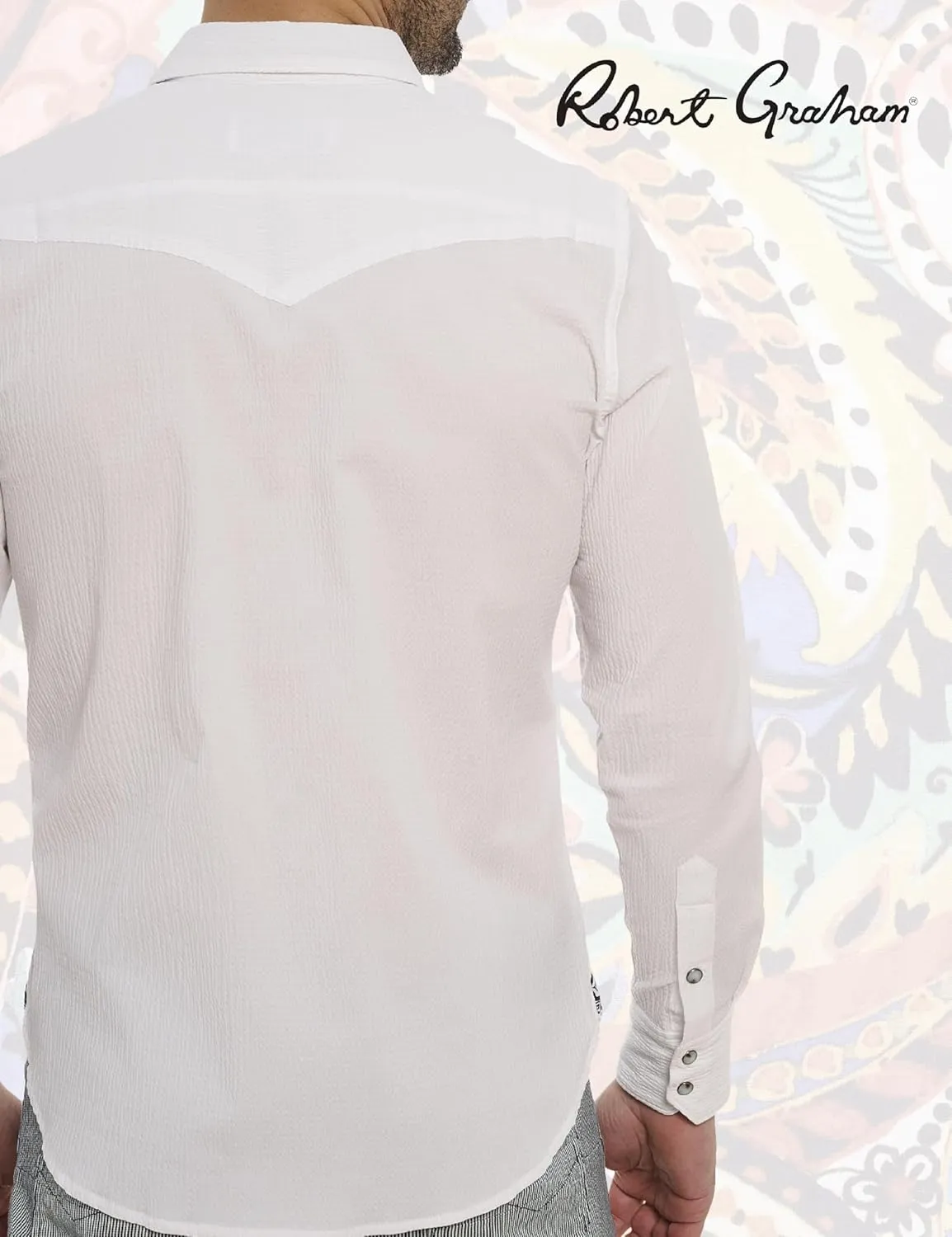 Robert Graham Men's Cantina Long Sleeve Woven Shirt