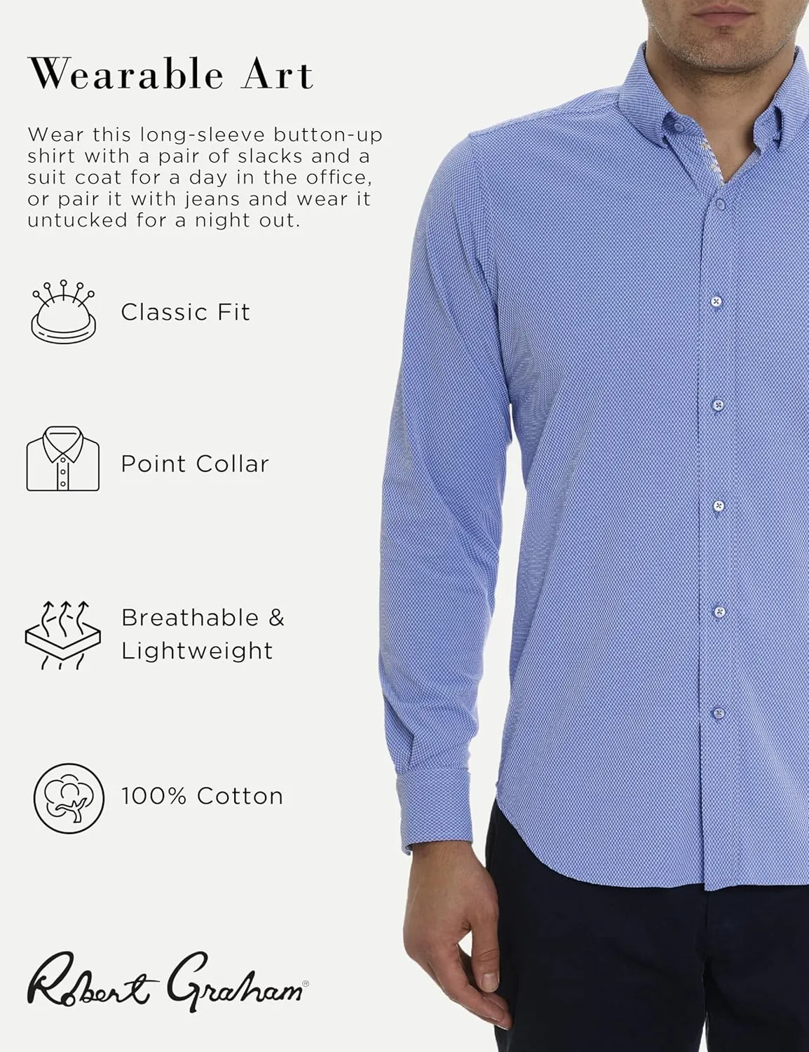 Robert Graham Men's Marcus Long-Sleeve Button-Down Shirt