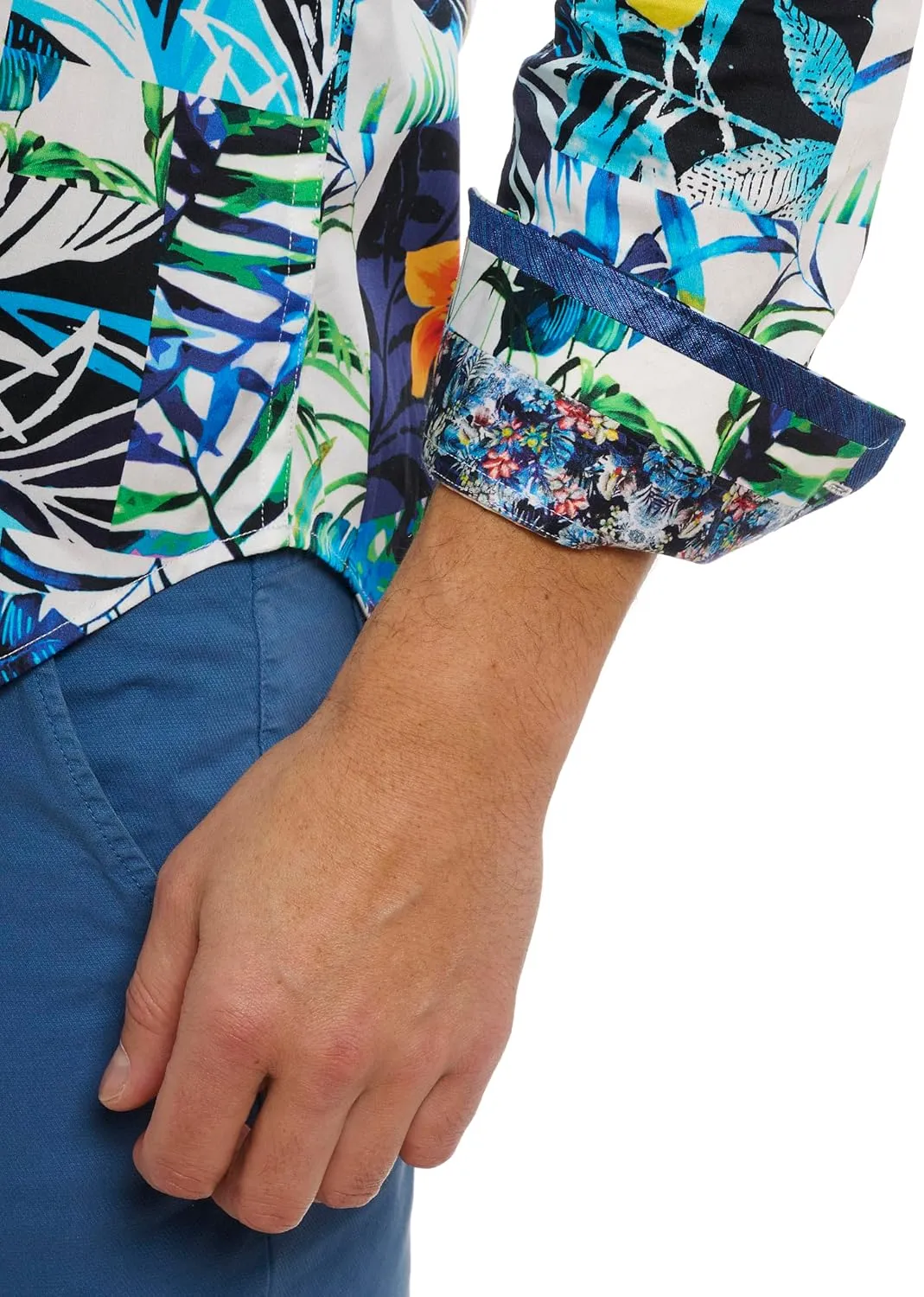 Robert Graham Men's Tahiti Long Sleeve Woven Shirt