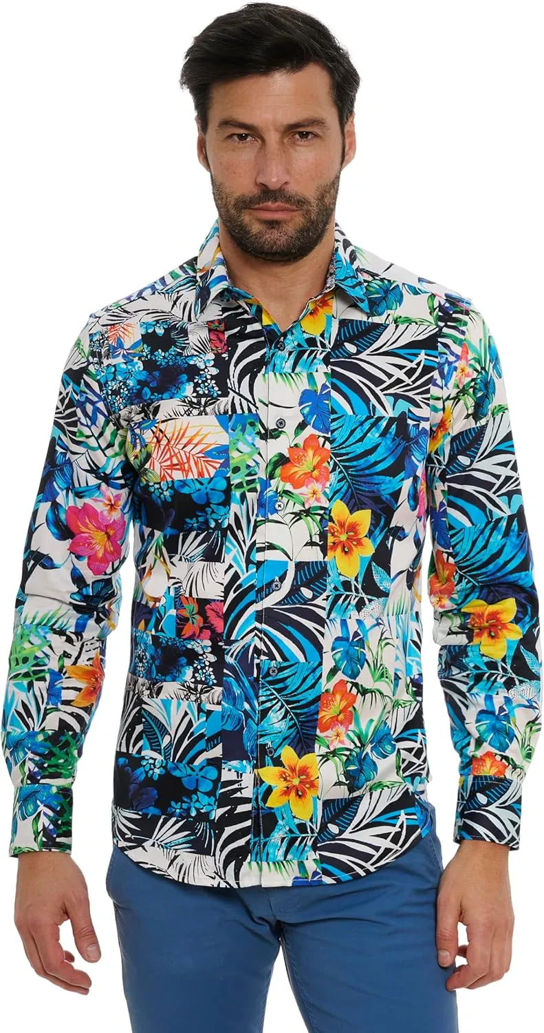 Robert Graham Men's Tahiti Long Sleeve Woven Shirt