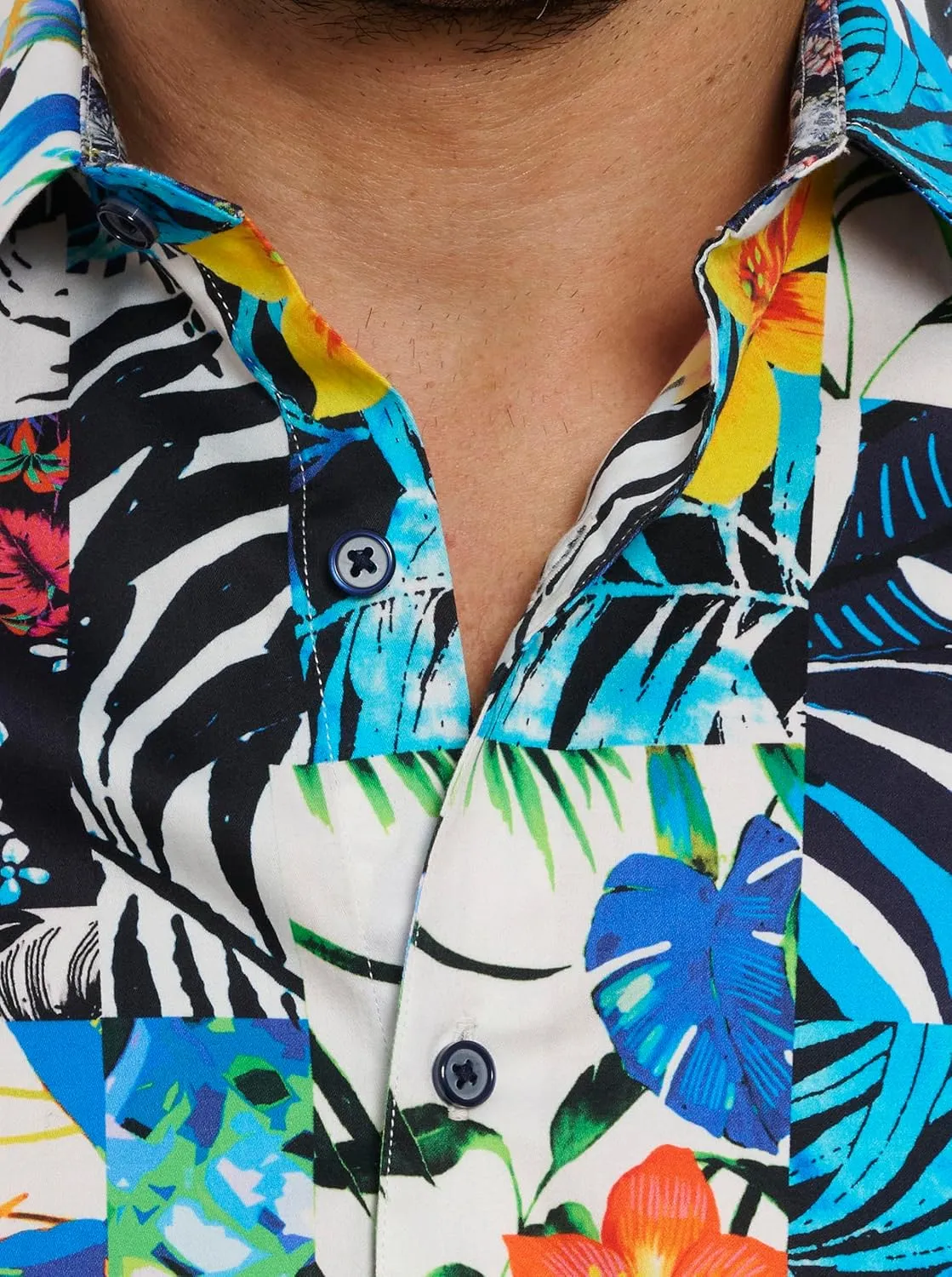 Robert Graham Men's Tahiti Long Sleeve Woven Shirt