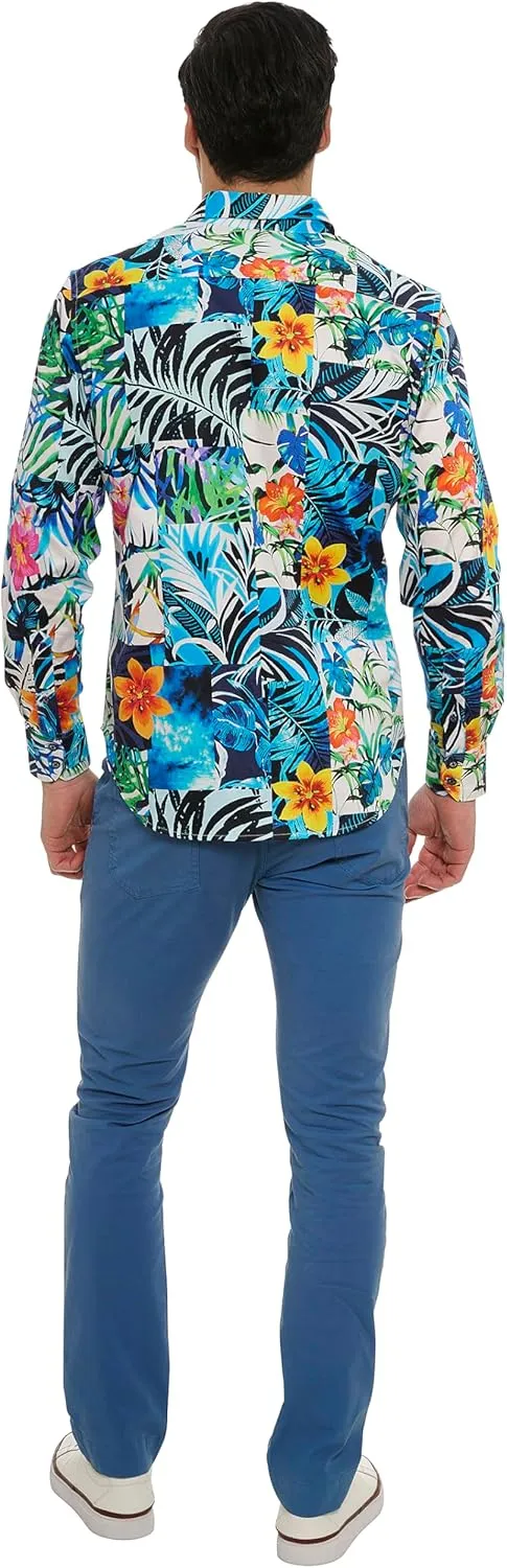Robert Graham Men's Tahiti Long Sleeve Woven Shirt