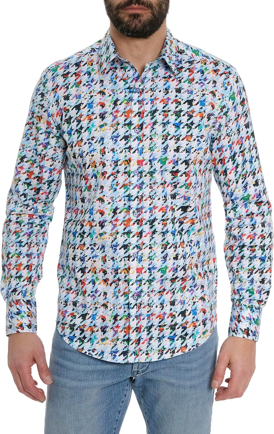 Robert Graham Men's Turbury Long Sleeve Woven Shirt