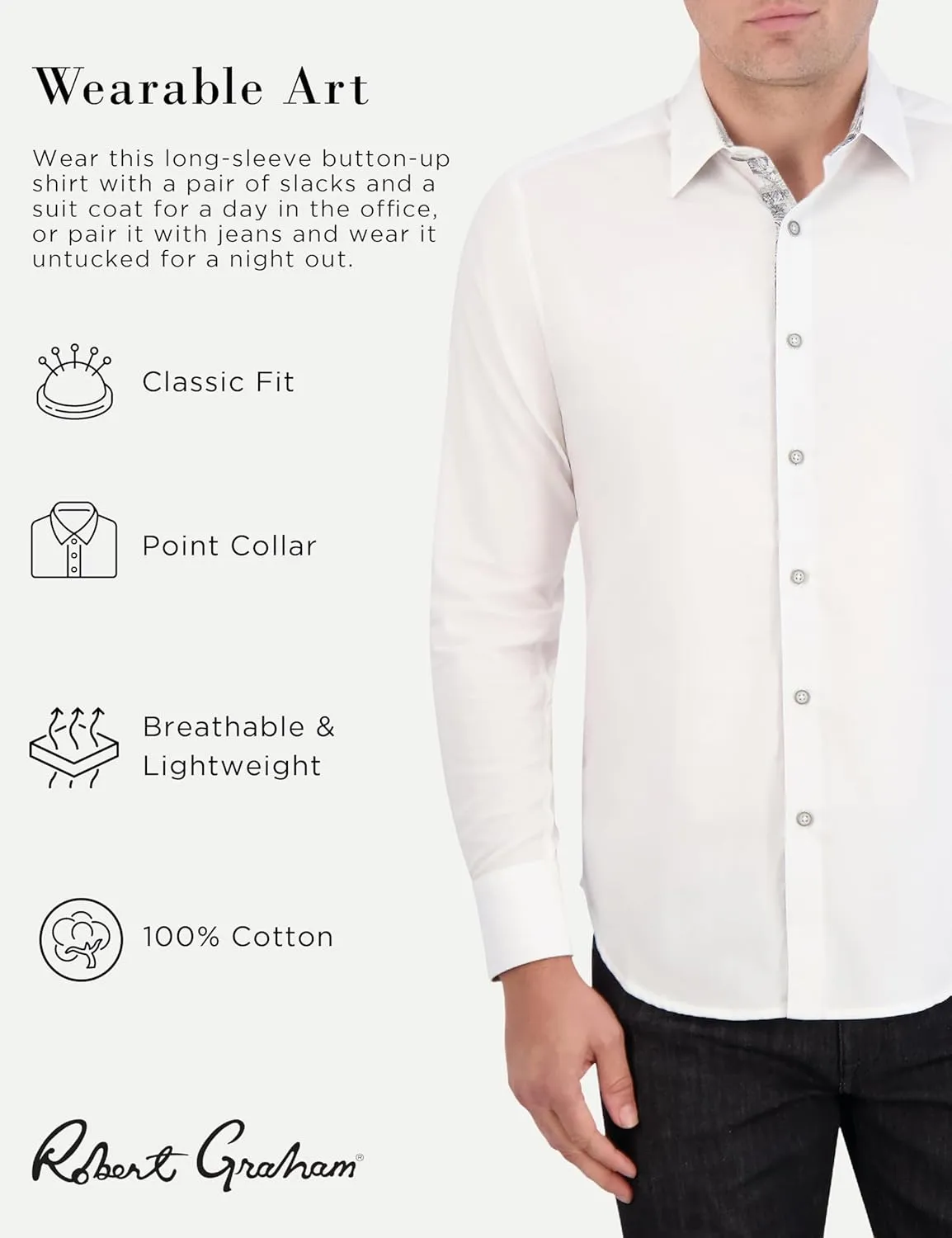 Robert Graham Men's Wayfarer Long-Sleeve Button-Down Shirt