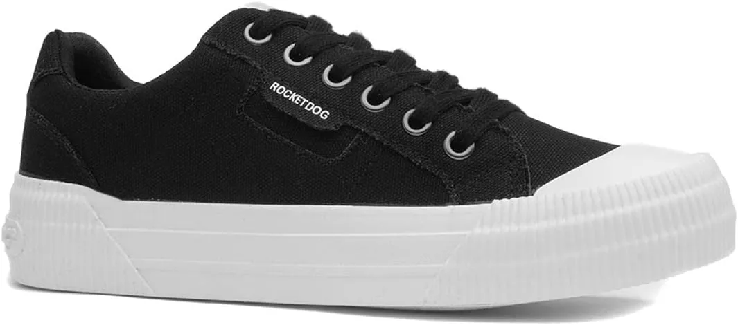 Rocket Dog Women's Lace Up Canvas Trainers, 10,11,12,6,6.5,7,7.5,8,8.5,9,9.5 M Womens Adult
