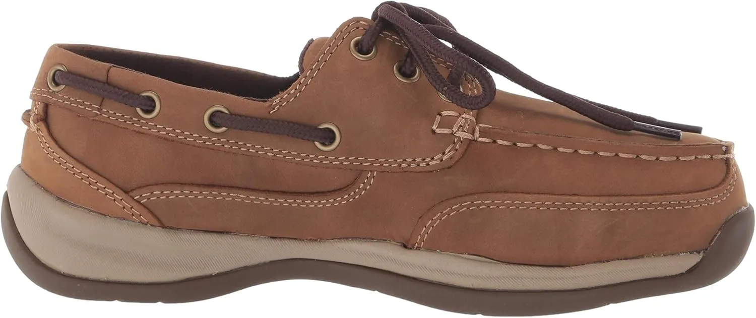 Rockport Women's Sailing Club Three Eye Tie Boat Shoe RK634