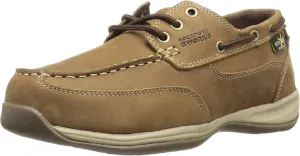Rockport Work Men's Sailing Club RK6734 Work & Safety, Brown, 13 M US