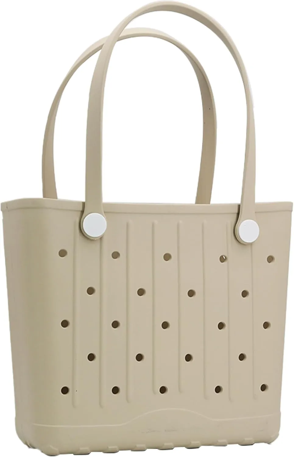 Rubber Beach Bag EVA Waterproof Tote Bags Washable Sand-proof Travel Handbags for Pool Boat Groceries Work Sports