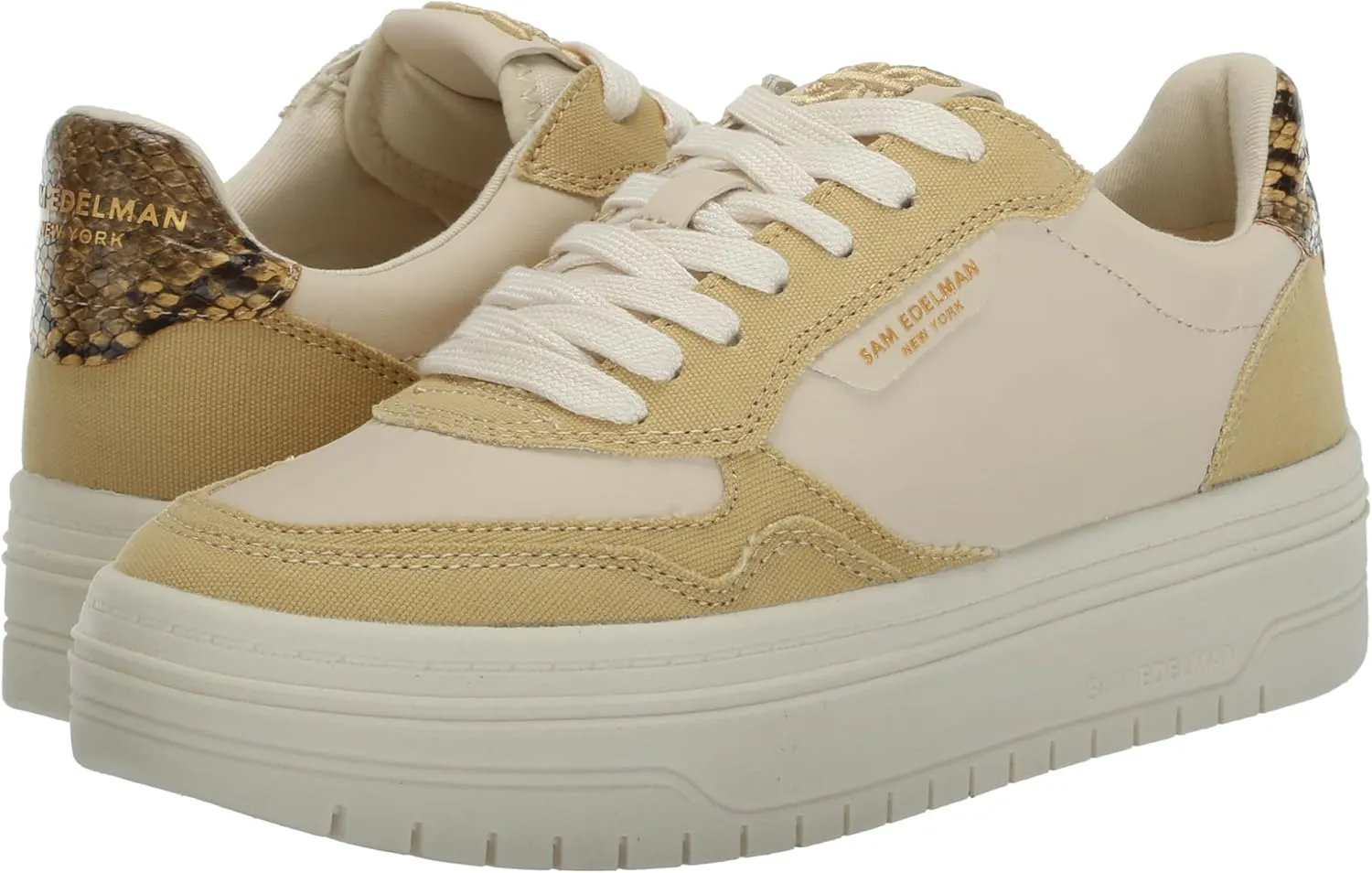 Sam Edelman Women's Blaine Lace Up Platform Sneaker