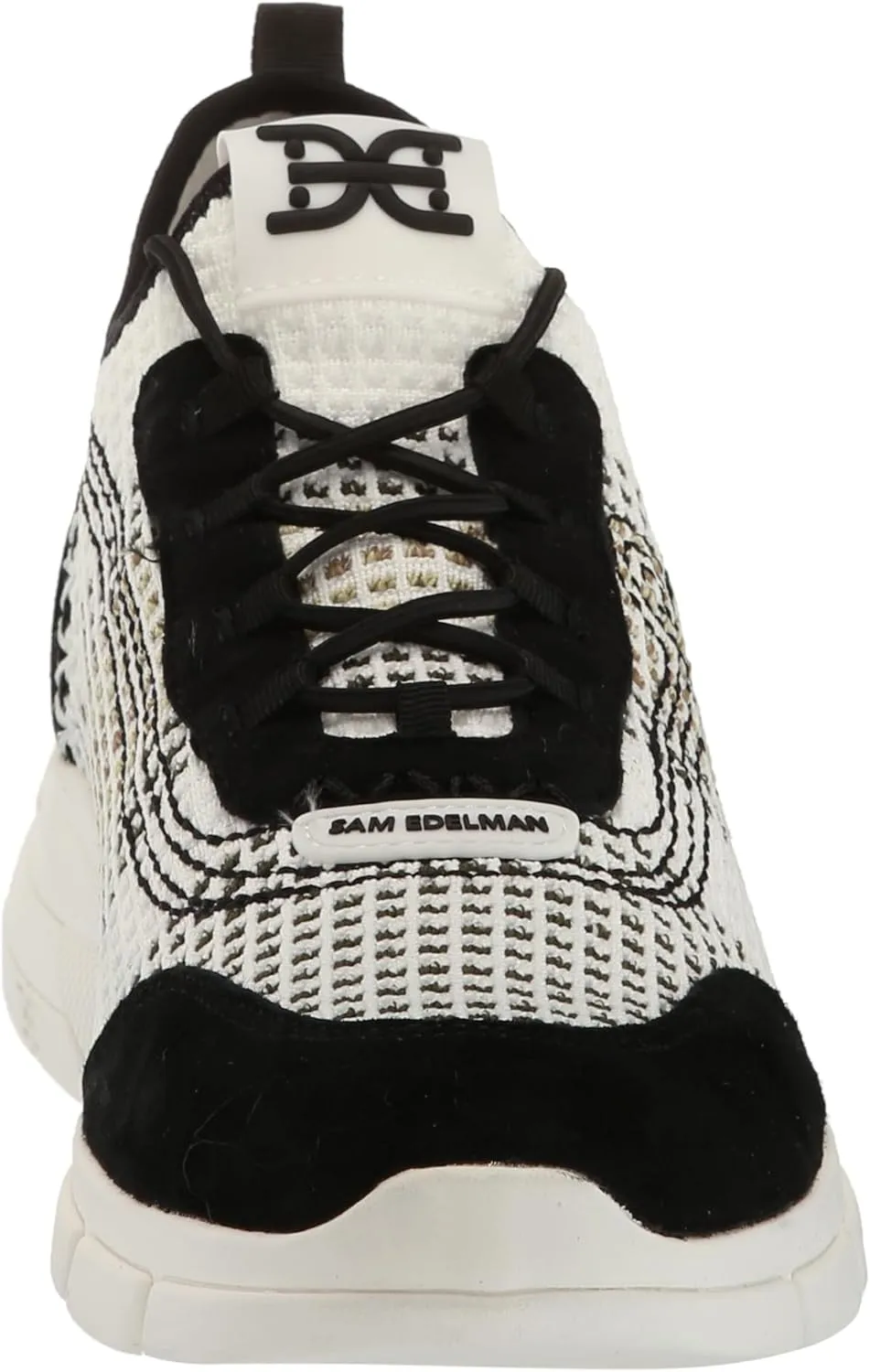 Sam Edelman Women's Chelsie Lace Up Knit Sneaker