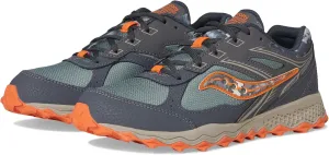 Saucony Cohesion TR14 LTT Trail Running Shoe (Little Big Kid) Sneaker, Olive/Camo, 4.5 US Unisex