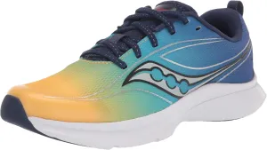 Saucony Kids Kinvara 13 Sneaker, Blue, 12.5 US Unisex Big Kid