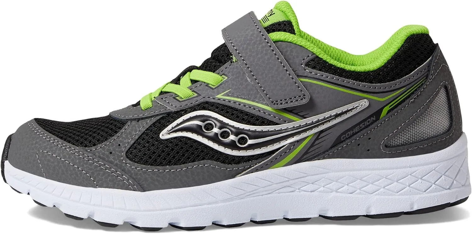 Saucony Unisex-Child Cohesion 14 Alternative Closure Jr Running Shoe