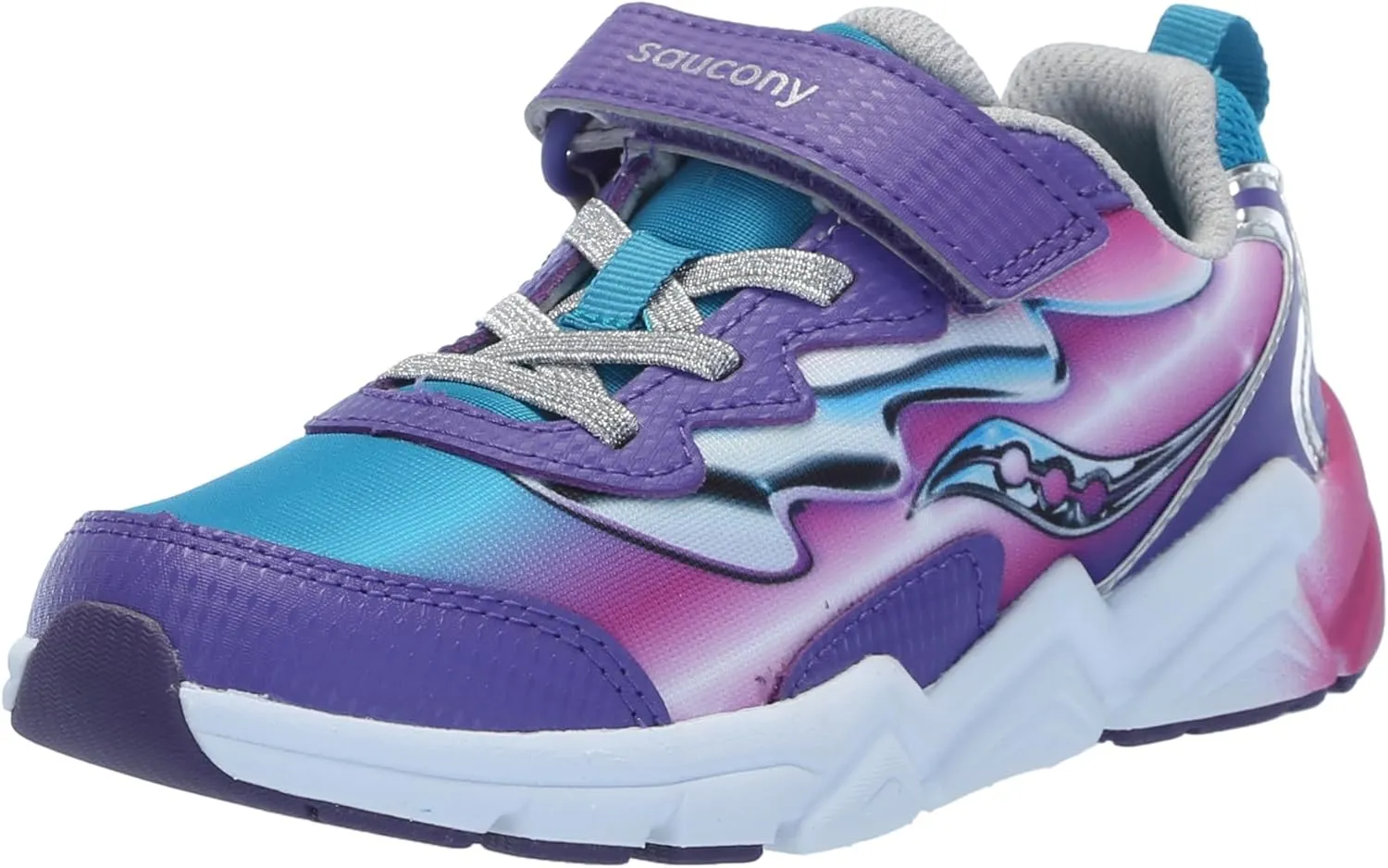Saucony Unisex-Child Flash Alternative Closure 3.0 Jr Sneaker