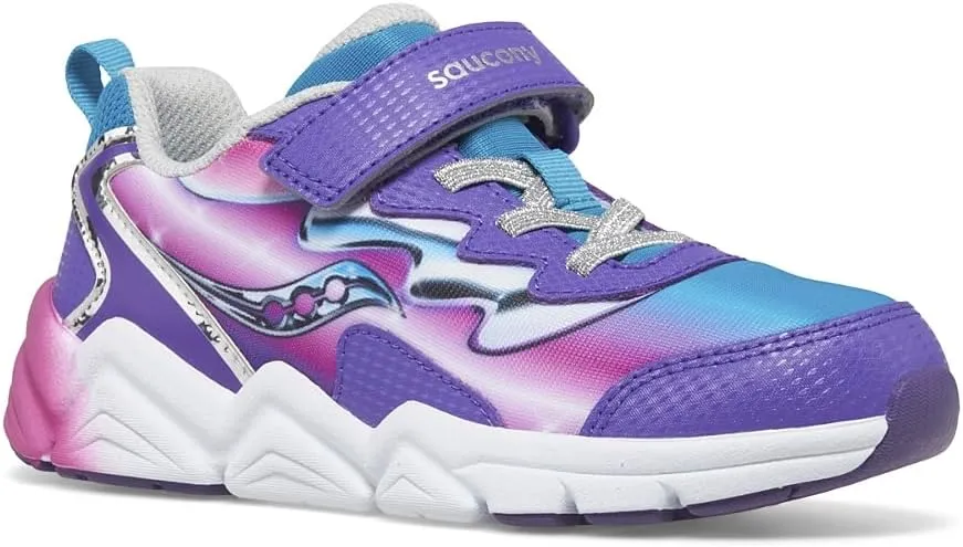 Saucony Unisex-Child Flash Alternative Closure 3.0 Jr Sneaker