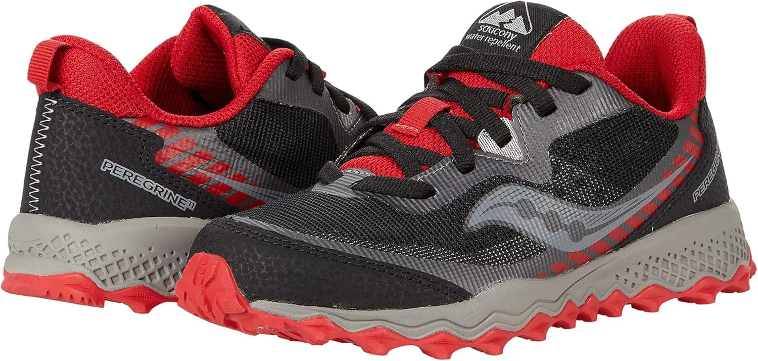 Saucony Unisex-Child Peregrine 11 Shield Hiking Sneaker