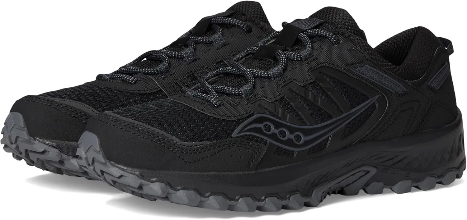 Saucony Unisex Grid Peak Sneaker, Black, 11 US Men