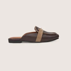 Selene Mules in Brown