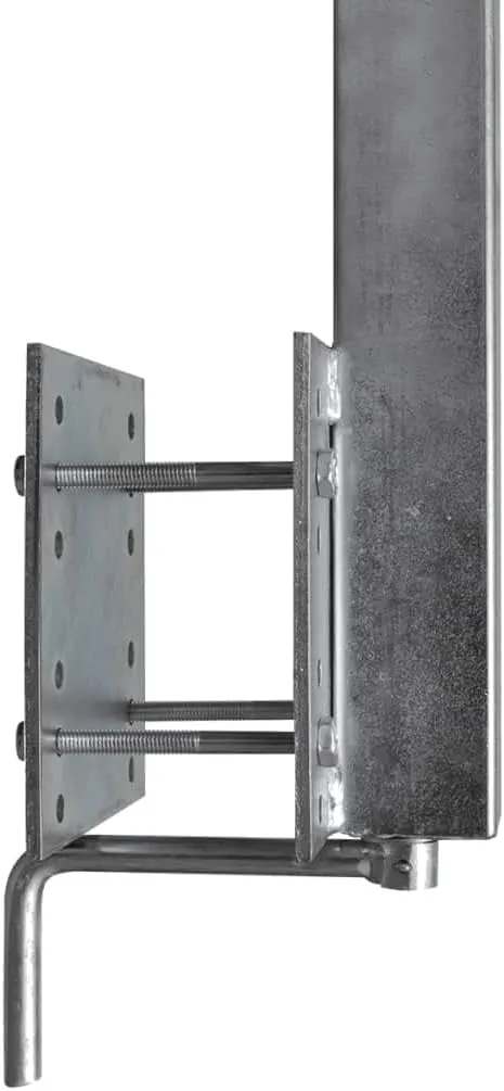 Set of 2 Boat Trailer Double Roller Bow Support, Max. Load Capacity: 551.2 lb, Height: 23.2"-33.1",-228