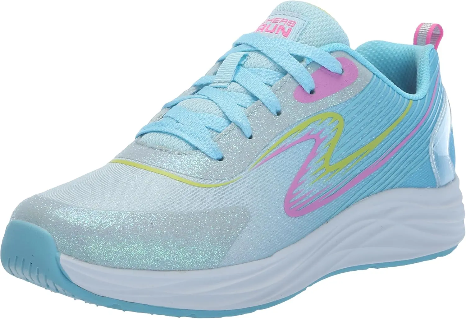 Skechers Girl's Go Run Elevate-Manhattan Moves Sneaker