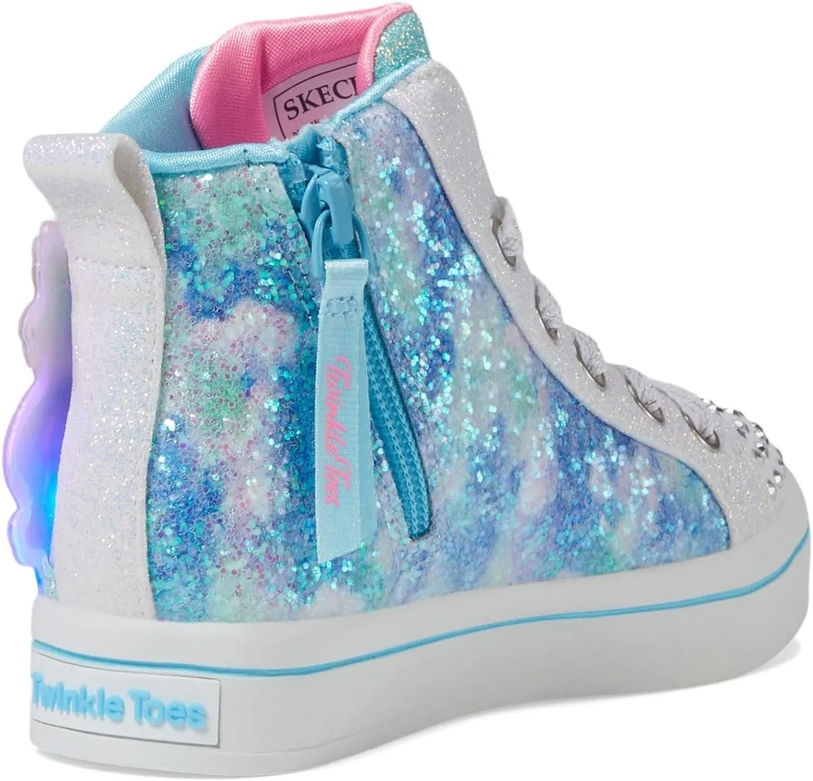 Skechers Girl's TWI-Lites 2.0-Enchanted Uni Sneaker