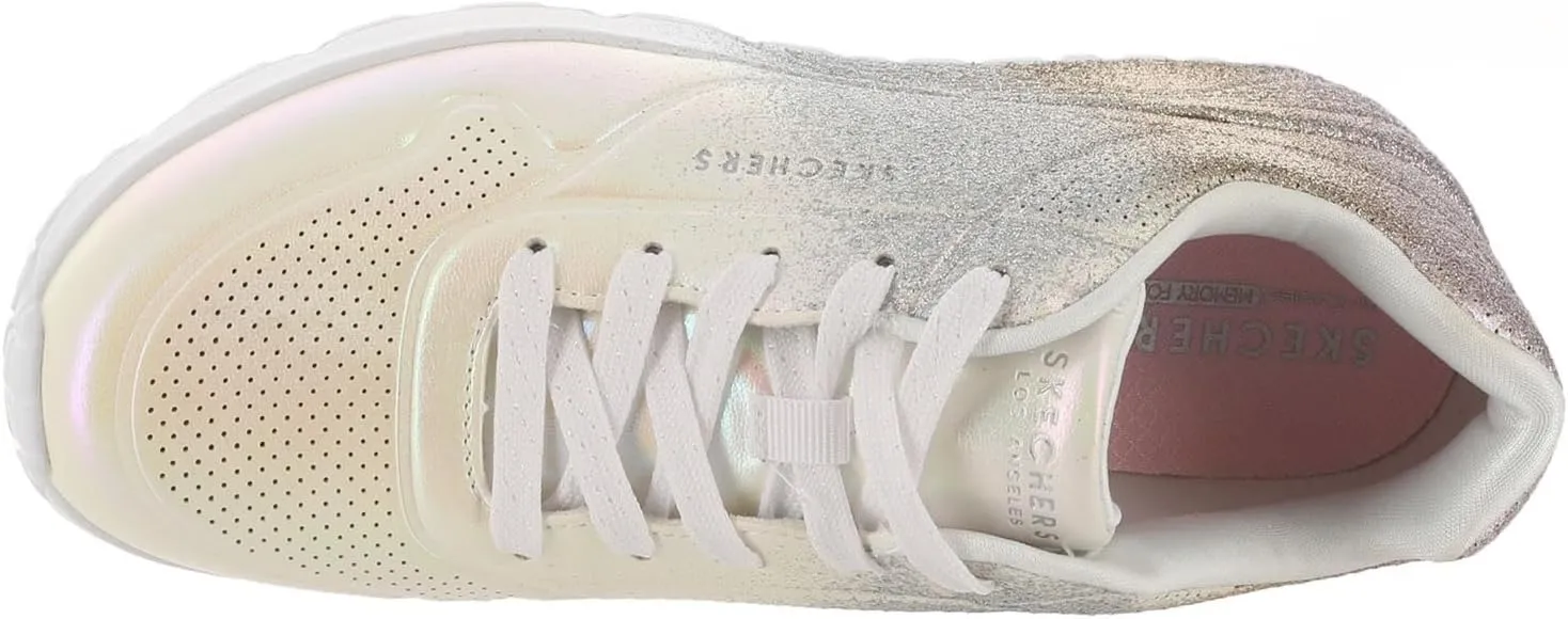 Skechers Girl's Uno Lite-Metallic Shimmers Sneaker