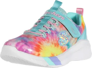 Skechers Unisex-Child Dreamy Lites-Sunny Groove Sneaker