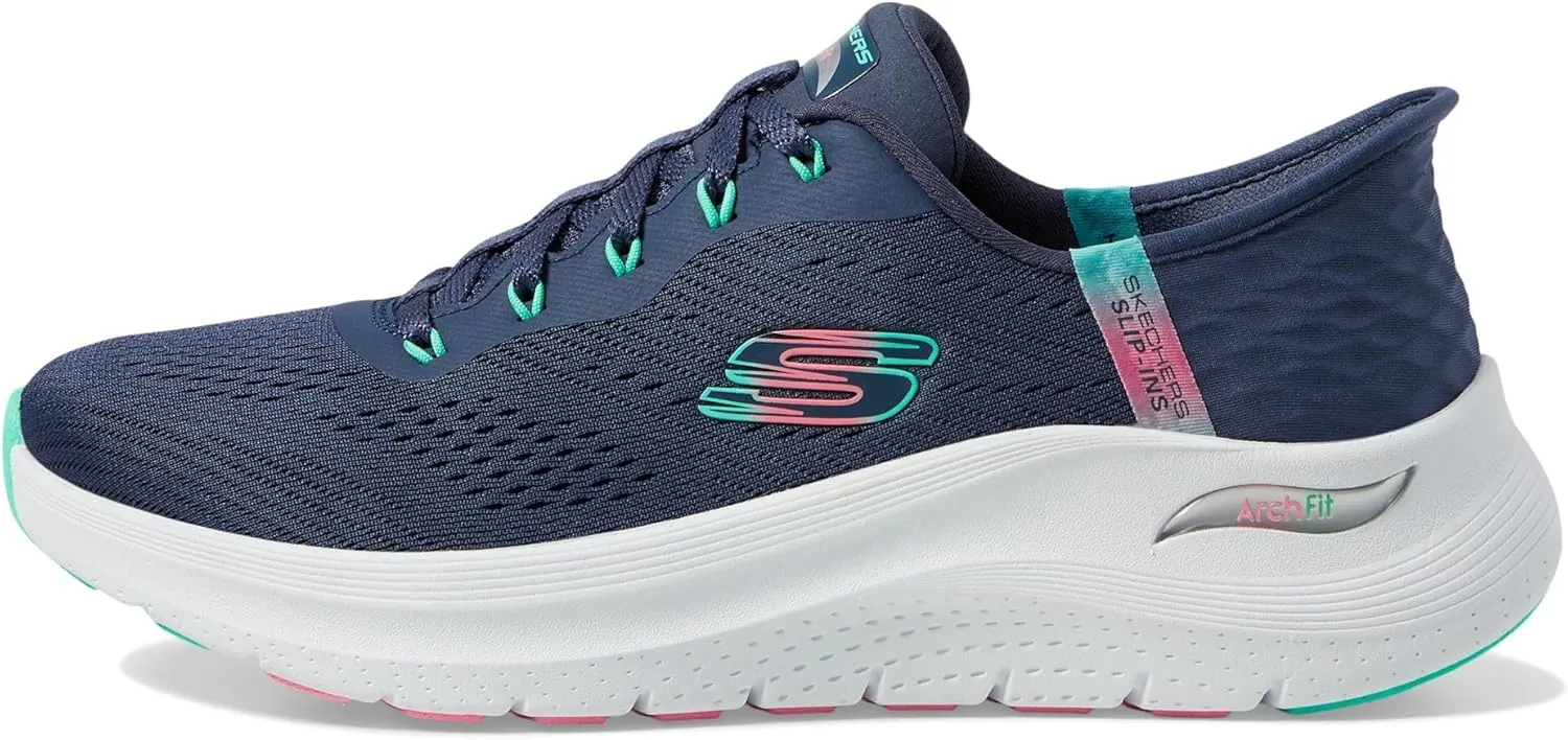 Skechers Women's Hands Free Slip-ins Arch Fit 2.0-Easy Chic Sneaker
