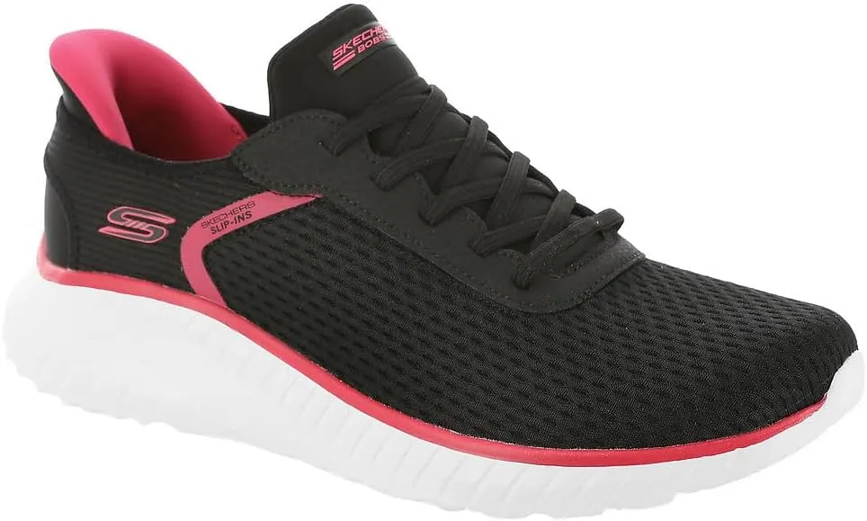 Skechers Women's Hands Free Slip-ins Squad Chaos-Stroke of Luck Sneaker