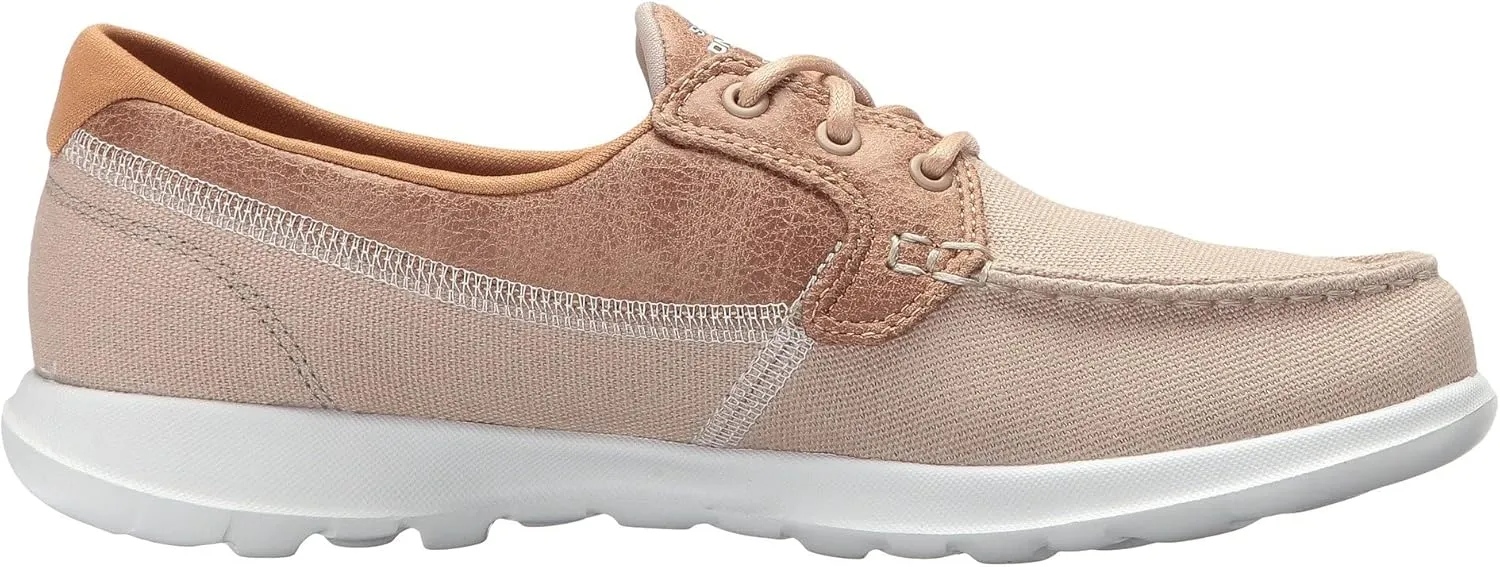 Skechers Women's Performance, Gowalk Lite - Coral Boat Shoe - Wide Width