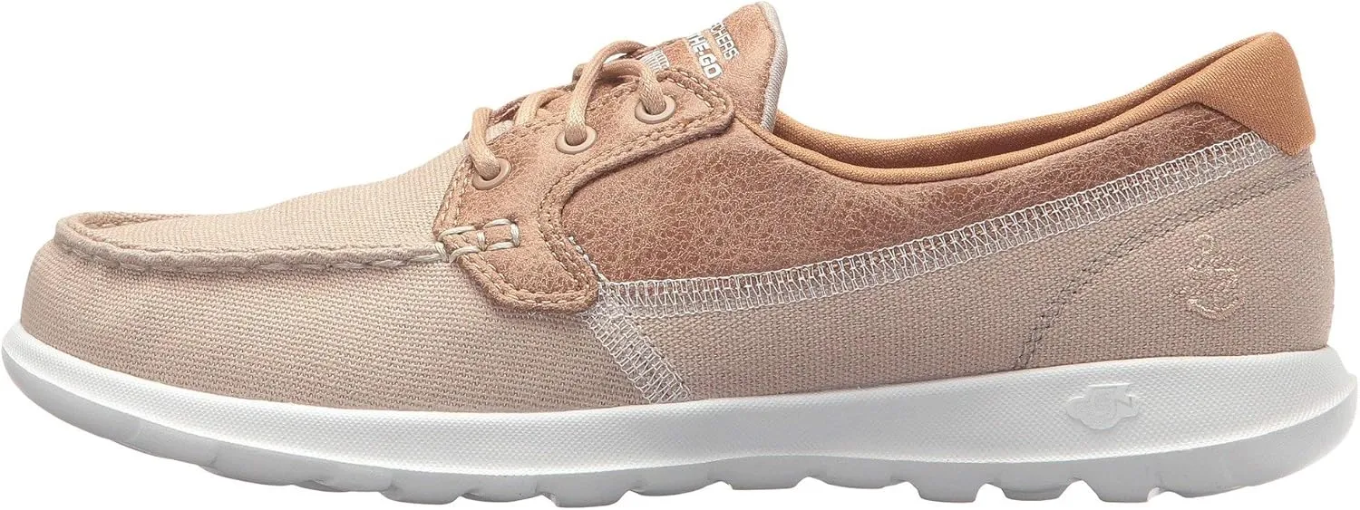 Skechers Women's Performance, Gowalk Lite - Coral Boat Shoe - Wide Width