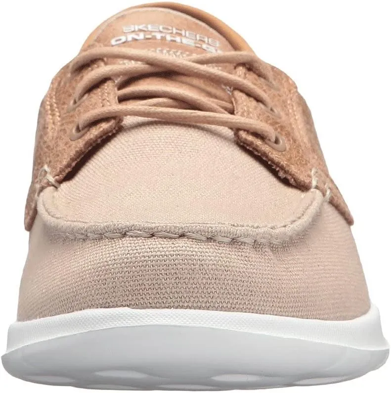 Skechers Women's Performance, Gowalk Lite - Coral Boat Shoe - Wide Width