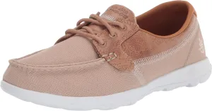 Skechers Women's Performance, Gowalk Lite - Coral Boat Shoe - Wide Width
