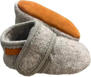 SKOV Wool Booties Slippers for Boys Girls Unisex Toddler Baby Infant Child with Leather Sole
