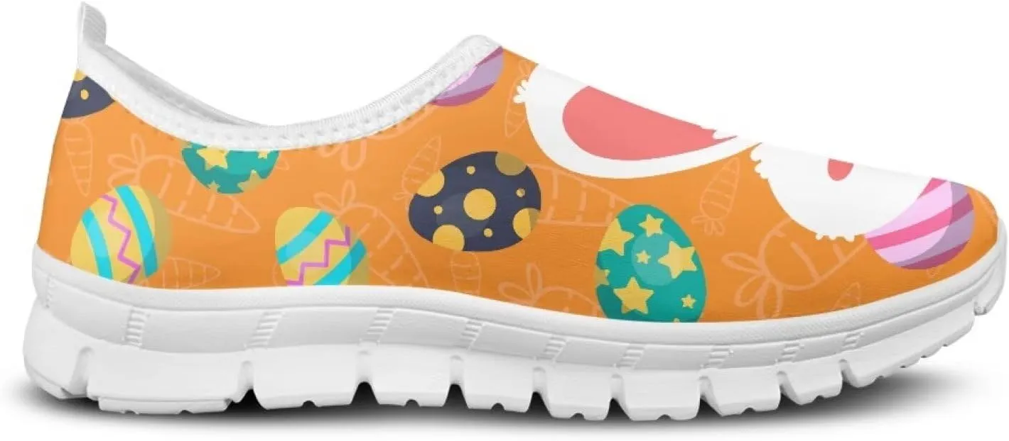 Slip On Walking Shoes for Women Casual Shoes Novelty Patterns Work Shoes